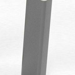 Торцевая заглушка для цоколя h150 мм Цвет Алюминий (Алюминий, Белый, Черный, Сонома) в Невьянске - nevyansk.mebel24.online | фото
