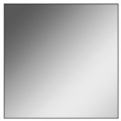 Зеркало Corsica 500х500 black без подсветки Sansa (SB1063Z) в Невьянске - nevyansk.mebel24.online | фото 1