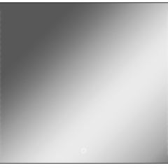 Зеркало Cosmo 100 black с подсветкой Sansa (SC1047Z) в Невьянске - nevyansk.mebel24.online | фото 1