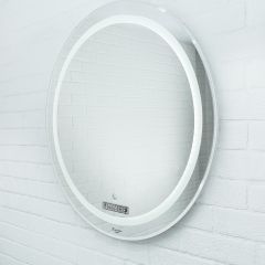 Зеркало Gia 75 white с подсветкой Sansa (SGa1044Z) в Невьянске - nevyansk.mebel24.online | фото 2