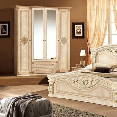 Зеркало в раме (02.150) Рома (беж) в Невьянске - nevyansk.mebel24.online | фото 2