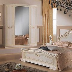 Зеркало в раме к кровати 1600 (08.150) Ирина (беж) в Невьянске - nevyansk.mebel24.online | фото 2