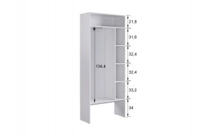 БАСКО Прихожая К11 (кашемир) в Невьянске - nevyansk.mebel24.online | фото 6
