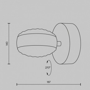 Бра Maytoni Mind MOD299WL-L10BC3K в Невьянске - nevyansk.mebel24.online | фото 4