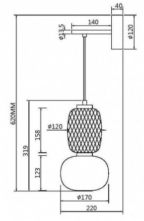 Бра Maytoni Pattern MOD267WL-L18G3K в Невьянске - nevyansk.mebel24.online | фото 4