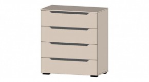 БРИТАНА Комод 4 ящика (кашемир) в Невьянске - nevyansk.mebel24.online | фото