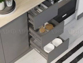 ЧЕЛСИ Кухонный гарнитур 2,0 м (Графит) в Невьянске - nevyansk.mebel24.online | фото 2