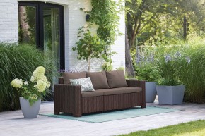Диван Калифорния 3-х местный (California 3 Sofa), коричневый в Невьянске - nevyansk.mebel24.online | фото 1