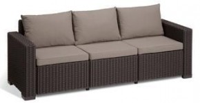 Диван Калифорния 3-х местный (California 3 Sofa), коричневый в Невьянске - nevyansk.mebel24.online | фото 2