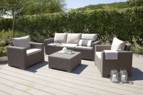 Диван Калифорния 3-х местный (California 3 Sofa), коричневый в Невьянске - nevyansk.mebel24.online | фото 3