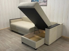 Диван угловой Комфорт-3 (НПБ+МДФ) велюр Luma 01 в Невьянске - nevyansk.mebel24.online | фото 8