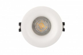 DK3024-WH Встраиваемый светильник, IP 20, 10 Вт, GU5.3, LED, белый, пластик в Невьянске - nevyansk.mebel24.online | фото 1