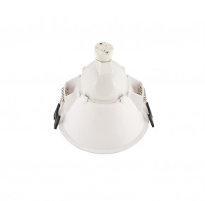 DK3026-WB Встраиваемый светильник, IP 20, 10 Вт, GU5.3, LED, белый/черный, пластик в Невьянске - nevyansk.mebel24.online | фото 4