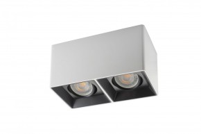 DK3035-WB Светильник накладной IP 20, 10 Вт, GU5.3, LED, белый/черный, пластик в Невьянске - nevyansk.mebel24.online | фото 2