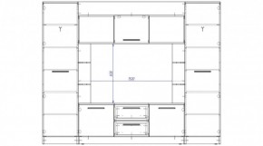 ДУБЛИН Гостиная в Невьянске - nevyansk.mebel24.online | фото 2