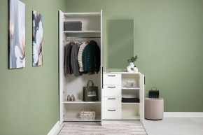 ЭЙР прихожая (модульная) Белый Шагрень в Невьянске - nevyansk.mebel24.online | фото 25