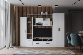 Гостиная Оскар-5 Белый в Невьянске - nevyansk.mebel24.online | фото