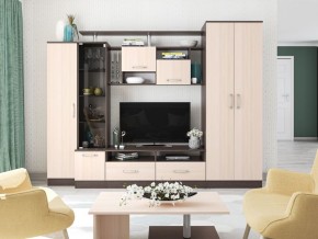 Гостиная Оскар-5 венге/дуб молочный в Невьянске - nevyansk.mebel24.online | фото 1