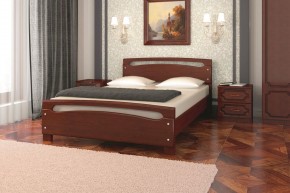 КАМЕЛИЯ-2 Кровать из массива 1400 в Невьянске - nevyansk.mebel24.online | фото 3