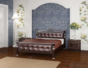 КАРИНА-11 Кровать из массива 1400 в Невьянске - nevyansk.mebel24.online | фото 1