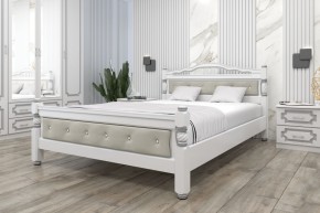 КАРИНА-11 Кровать из массива 1400 в Невьянске - nevyansk.mebel24.online | фото 6