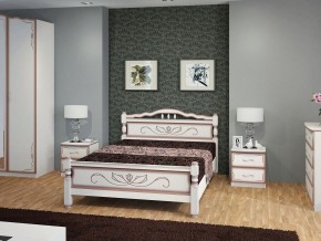 КАРИНА-5 Кровать из массива 900 (Дуб молочный) в Невьянске - nevyansk.mebel24.online | фото