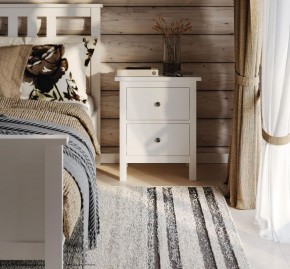 Комод 02 Кантри белый с двумя ящиками в Невьянске - nevyansk.mebel24.online | фото 4