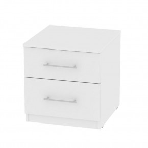 Комод K-48x45x45-1 Калисто (тумба прикроватная) Белый в Невьянске - nevyansk.mebel24.online | фото