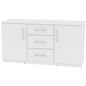 Комод K-70x135x45-1 (Белый) Калисто в Невьянске - nevyansk.mebel24.online | фото
