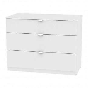 Комод K-70x90x45-1-TR (Белый) Калисто в Невьянске - nevyansk.mebel24.online | фото