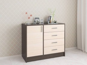 Комод Катрин-6 венге/дуб молочный в Невьянске - nevyansk.mebel24.online | фото