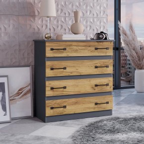 Комод Лофт (графит/крафт) в Невьянске - nevyansk.mebel24.online | фото 3
