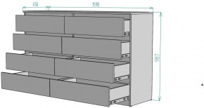 Комод Мальта K113 в Невьянске - nevyansk.mebel24.online | фото 2