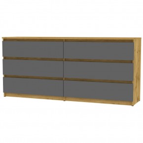 Комод Malta light K144 (ДВ-Графит) в Невьянске - nevyansk.mebel24.online | фото