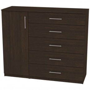 Комод "Калисто (K40)" ручка рейлинг (Венге) в Невьянске - nevyansk.mebel24.online | фото