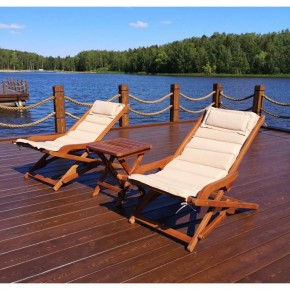 Комплект с креслами и столиком AFM-709A-T133 Beige (2+1) в Невьянске - nevyansk.mebel24.online | фото 1