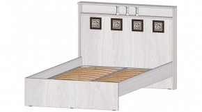 КОСТА-РИКА Кровать 1200 с основанием (анкор светлый) в Невьянске - nevyansk.mebel24.online | фото