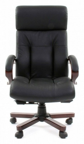 Кресло для руководителя Chairman 421 черный/орех темный, черный в Невьянске - nevyansk.mebel24.online | фото 2
