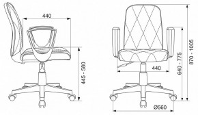 Кресло компьютерное CH-327/BLACK-PU в Невьянске - nevyansk.mebel24.online | фото 8
