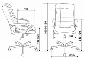 Кресло компьютерное CH-823AXSN/BLACK в Невьянске - nevyansk.mebel24.online | фото 6