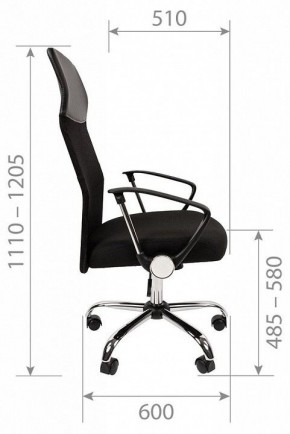 Кресло компьютерное Chairman 610 в Невьянске - nevyansk.mebel24.online | фото 6