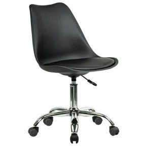 Кресло стул BRABIX "Eames MG-310 CH", хром, пластик черный, экокожа черная, 532925 в Невьянске - nevyansk.mebel24.online | фото 2