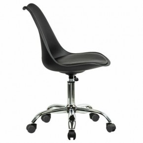 Кресло стул BRABIX "Eames MG-310 CH", хром, пластик черный, экокожа черная, 532925 в Невьянске - nevyansk.mebel24.online | фото 3