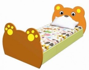 Кровать детская Медвежонок К-1V МДФ (600*1400) в Невьянске - nevyansk.mebel24.online | фото