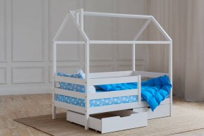 Кровать-домик 80*190 Белый в Невьянске - nevyansk.mebel24.online | фото 4