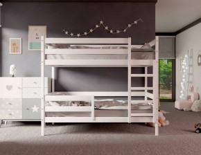 Кровать двухъярусная без крыши 80*160 Белый в Невьянске - nevyansk.mebel24.online | фото 2