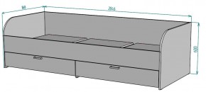 Кровать Ольга L54 (800*2000) в Невьянске - nevyansk.mebel24.online | фото 2