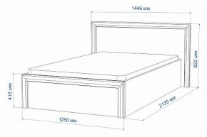 Кровать полутораспальная Нобиле Кр-120 в Невьянске - nevyansk.mebel24.online | фото 3