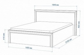 Кровать полутораспальная Нобиле Кр-140 в Невьянске - nevyansk.mebel24.online | фото 3