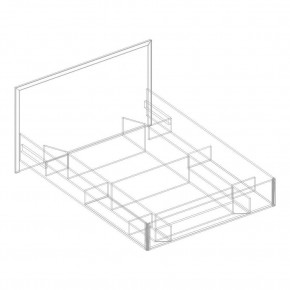 НАОМИ Кровать БЕЗ основания 1200х2000 в Невьянске - nevyansk.mebel24.online | фото 4